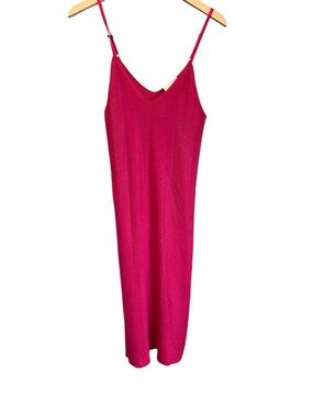 Freshman 1996 Bright Pink Knit Dress Size Large NWT